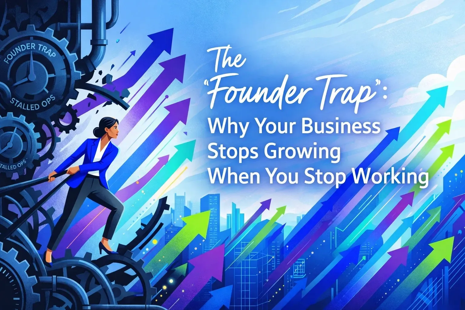 The Founder Trap: Why Your Business Stops Growing When You Stop Working