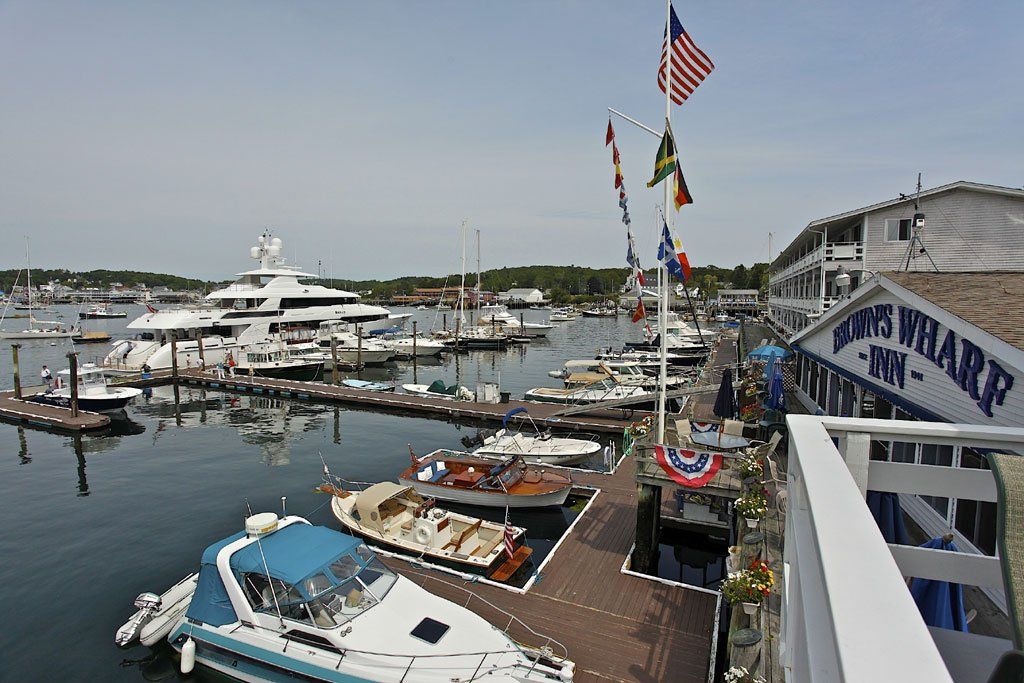 View of Marina from upper deck