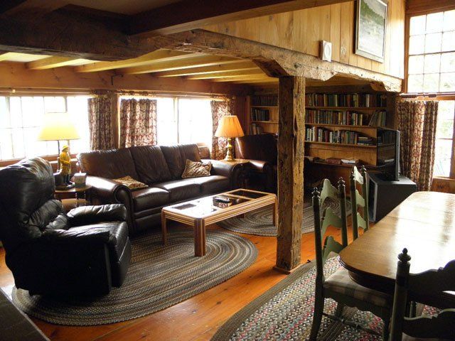 Living room at Captain Brown's Cottage