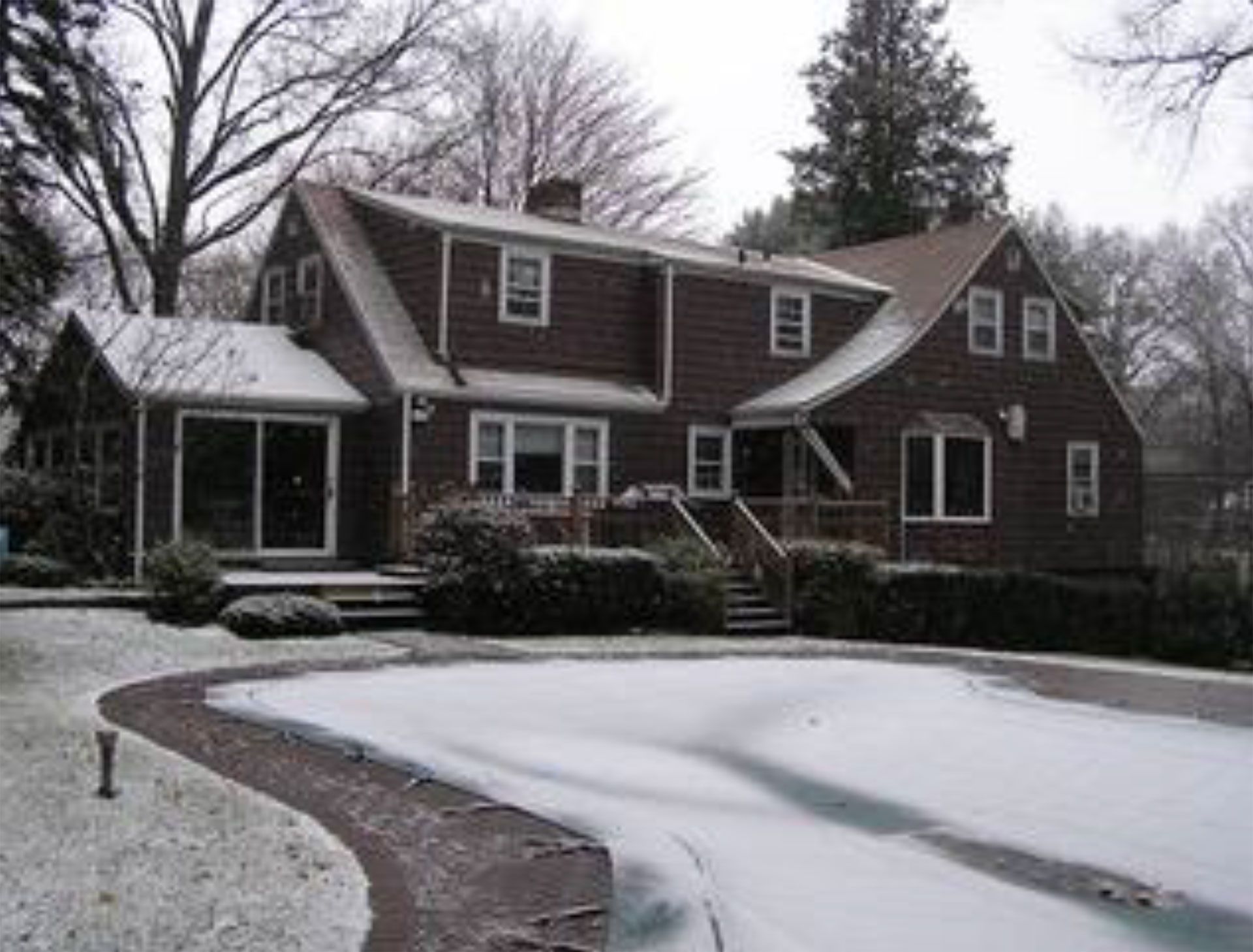 Country Road, Westport, CT - BEFORE (Back)
