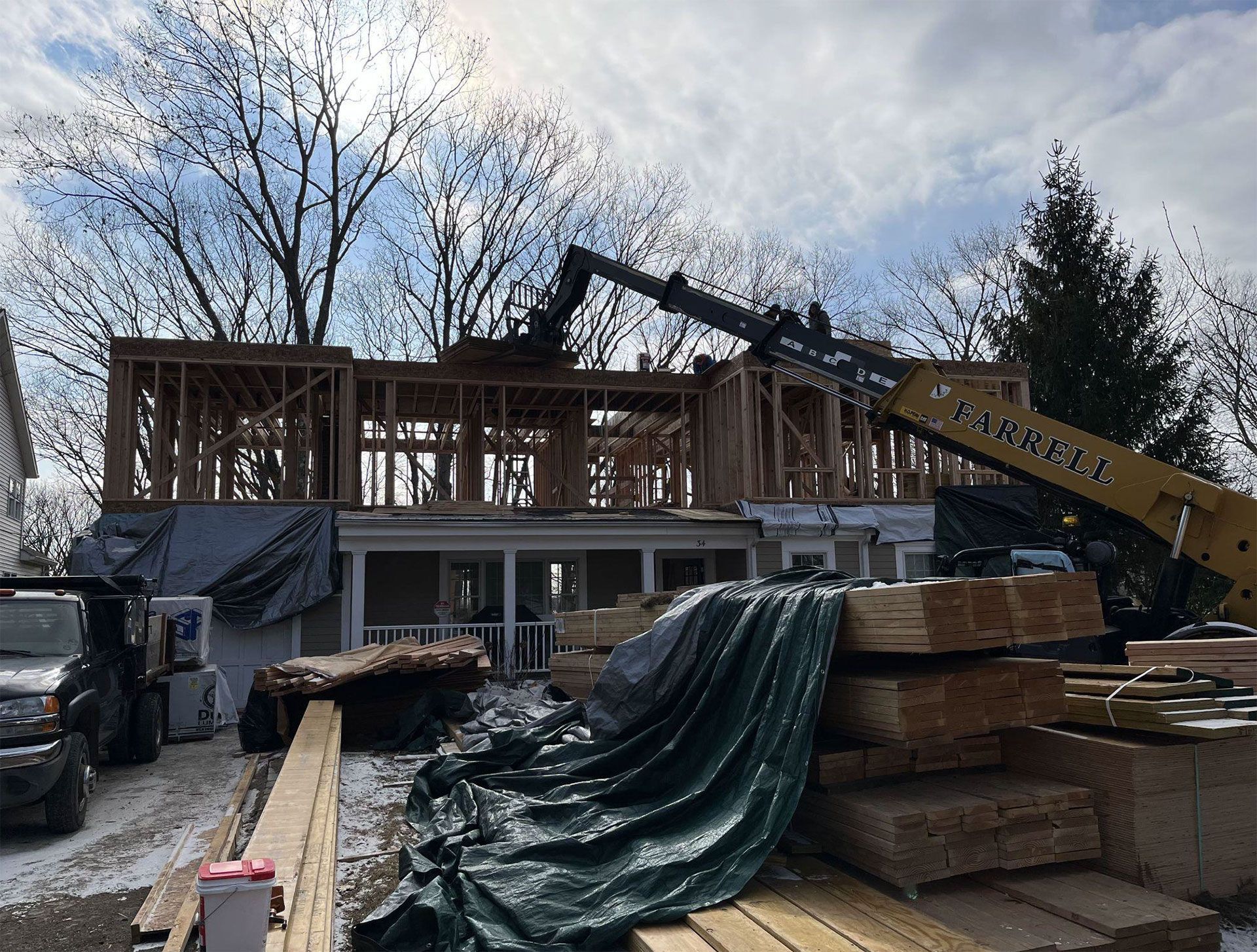 Northridge DURING (Second Floor Build)