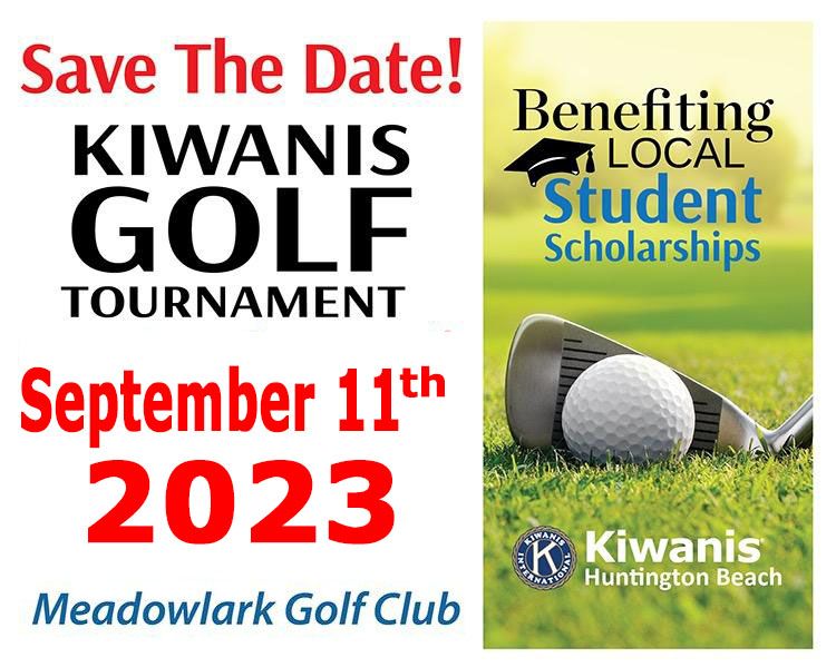 Kiwanis Club of Huntington Beach annual golf tournament