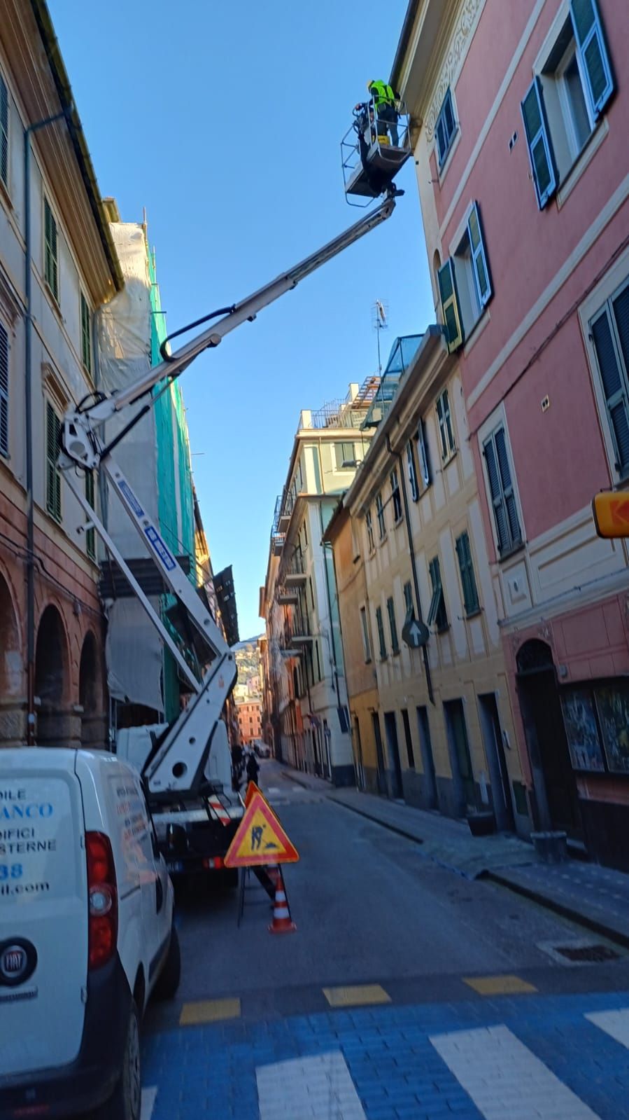 Rifacimento e coloritura facciate Impresa Edile Zappettini Chiavari