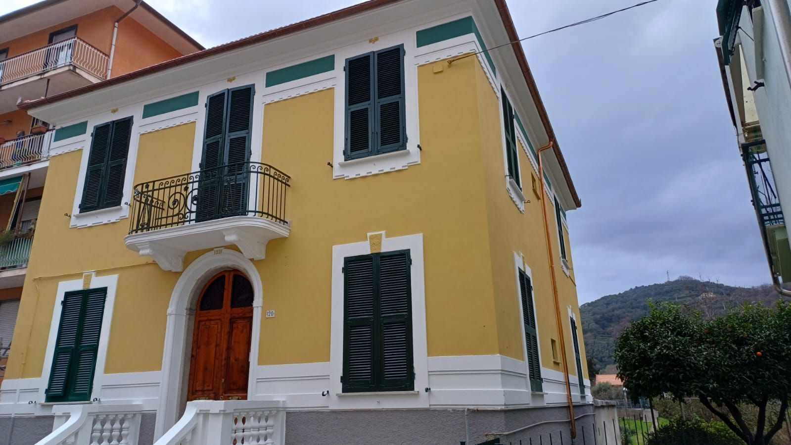 Rifacimento e coloritura facciate Impresa Edile Zappettini Chiavari