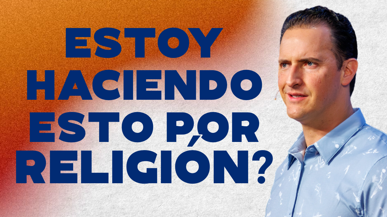estoy haciendo esto por religion