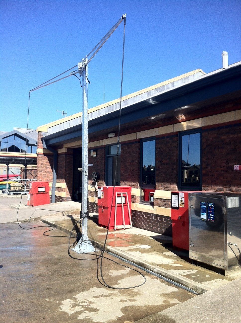 truck washing equipment