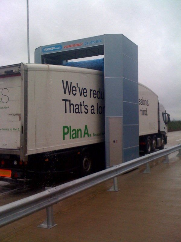 truck washing equipment