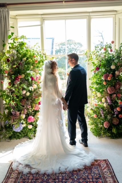Wedding Ceremony Flowers Sandon Manor 