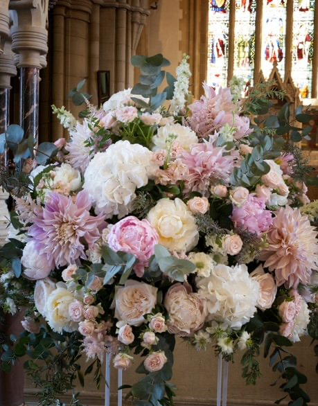 Church Flowers Marlow Wedding