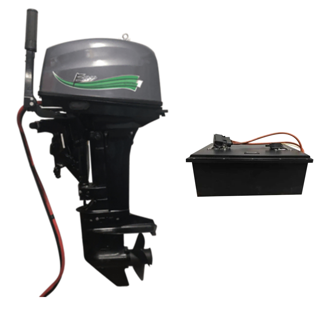 10KW Electric Outboard and 10KWH Lithium Battery