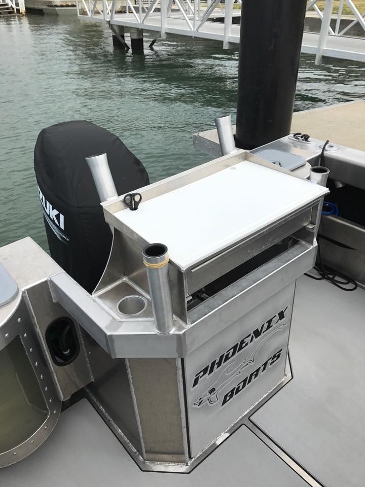 stern and outboard engine