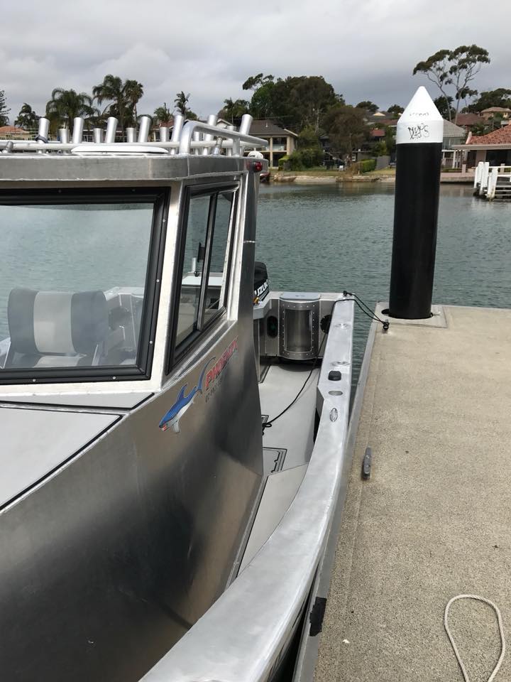 boat docked on harbour