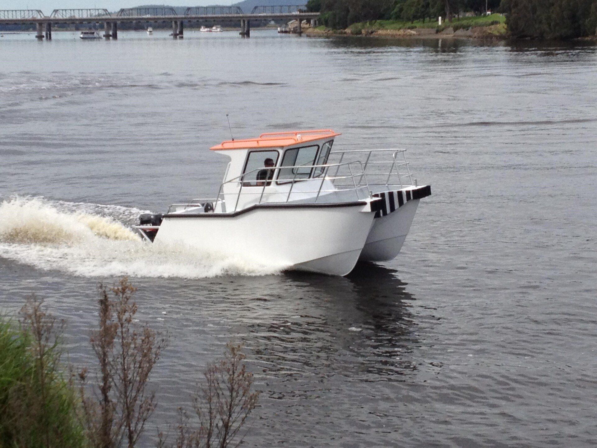 High-Performance Power Catamarans