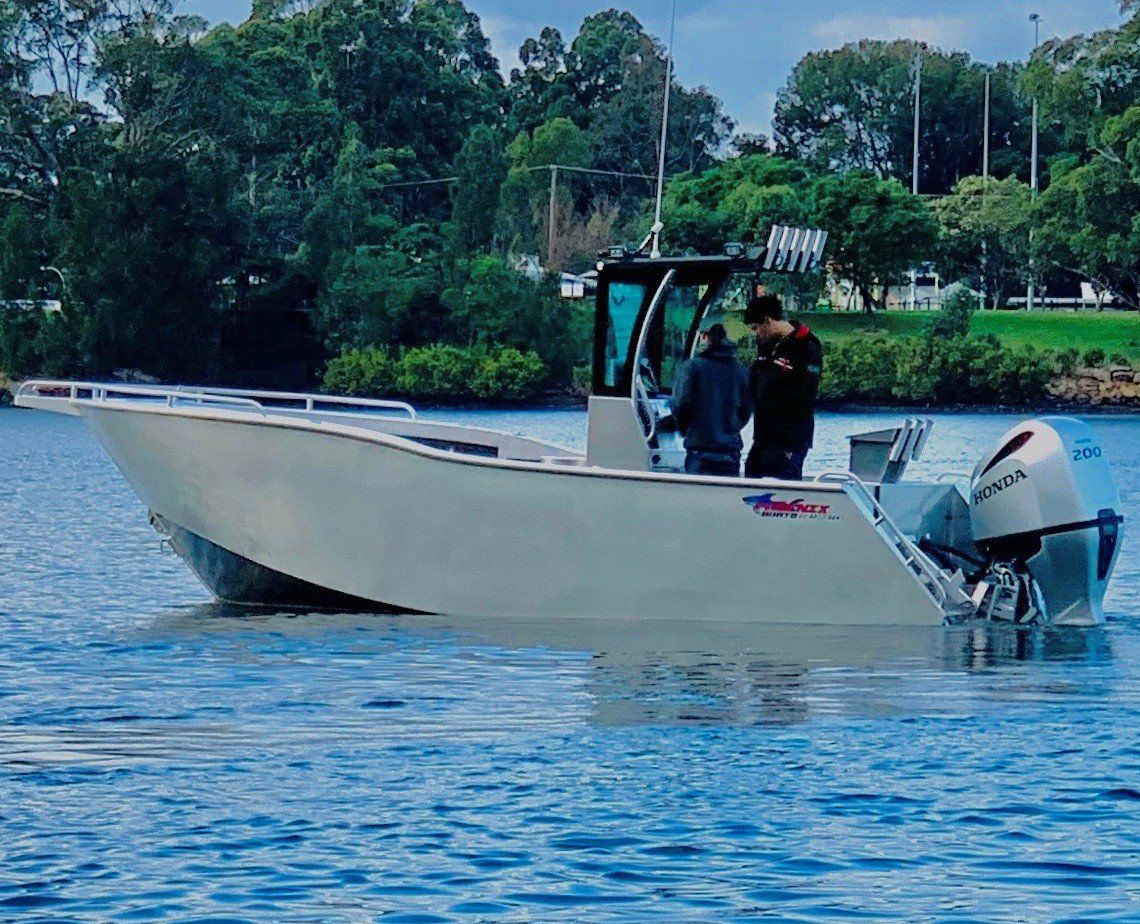 centre console boat driving test