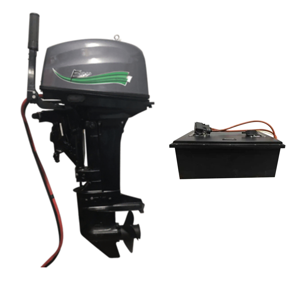 6KW/8KW Electric Outboard and 5KWH High-Performance Lithium Battery