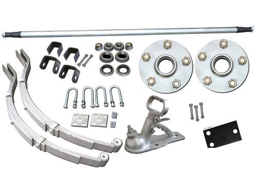 DIY 750KG Boat Jetski Trailer Kit. Slipper Springs, Solid Axle
