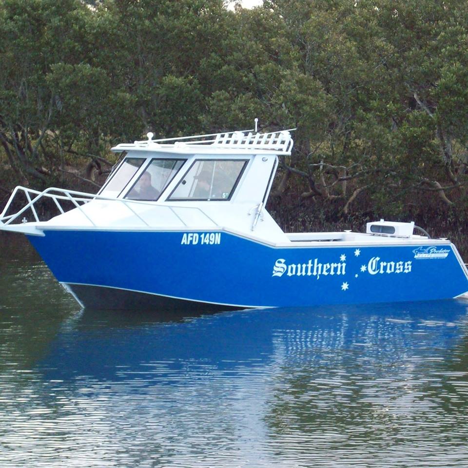 boat moving on water