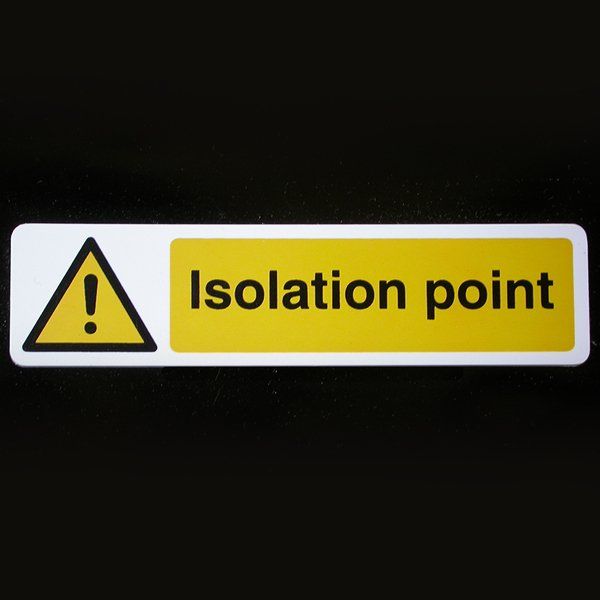Isolation point plate