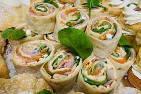 Ham and Salad Wraps — Café in Yeppoon, QLD