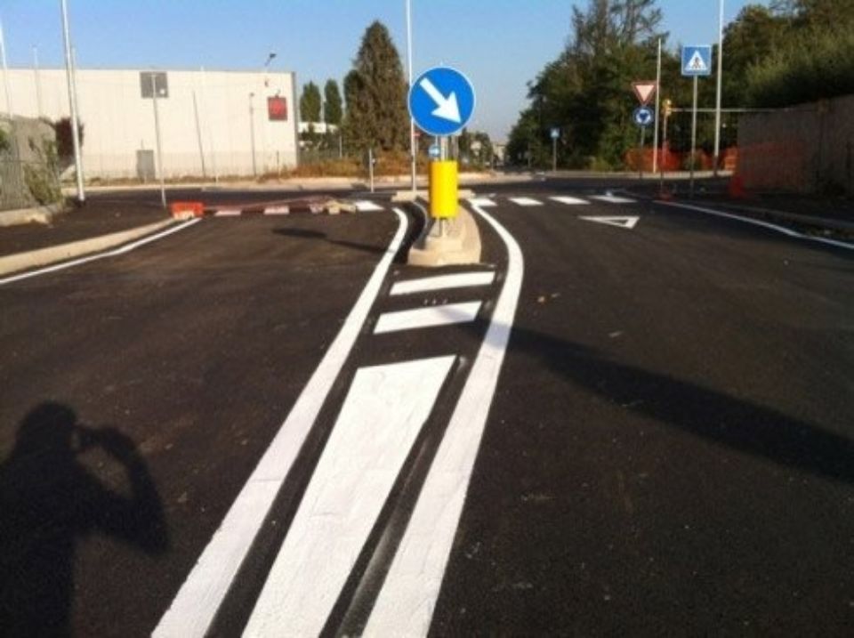 segnaletica verticale per rotatorie