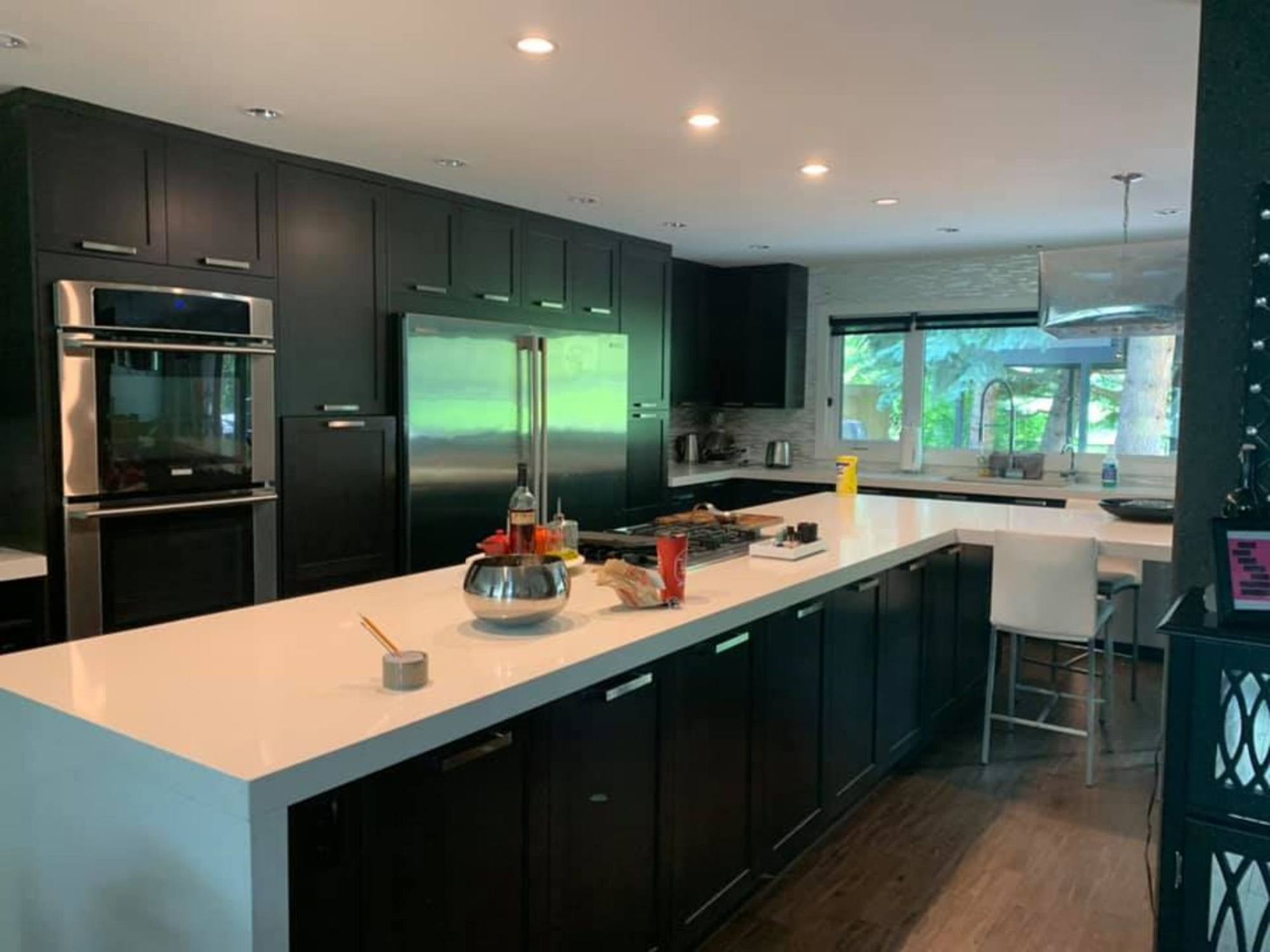 Pristine residential kitchen after professional cleaning service
