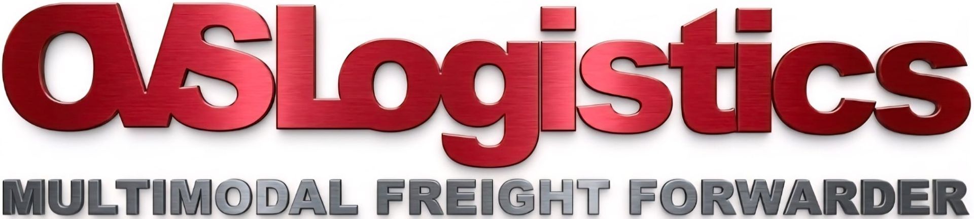 OVS Logistics logo with red and black text: 
