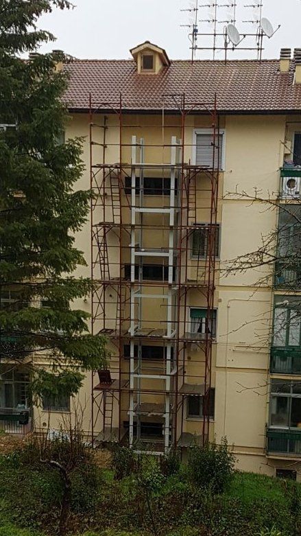 ascensore condominio da esterno