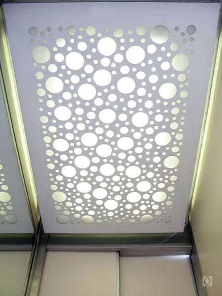 tetto ascensore artistico