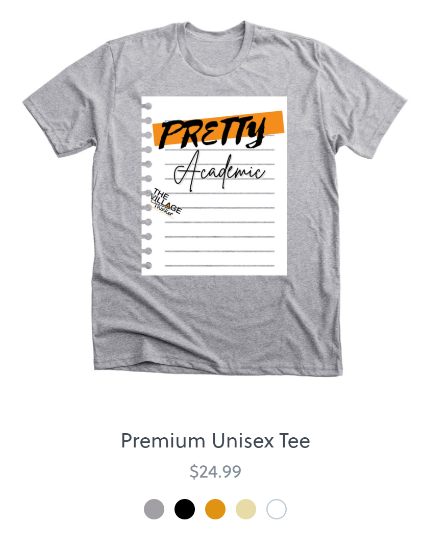 The Village Thinker Merch'