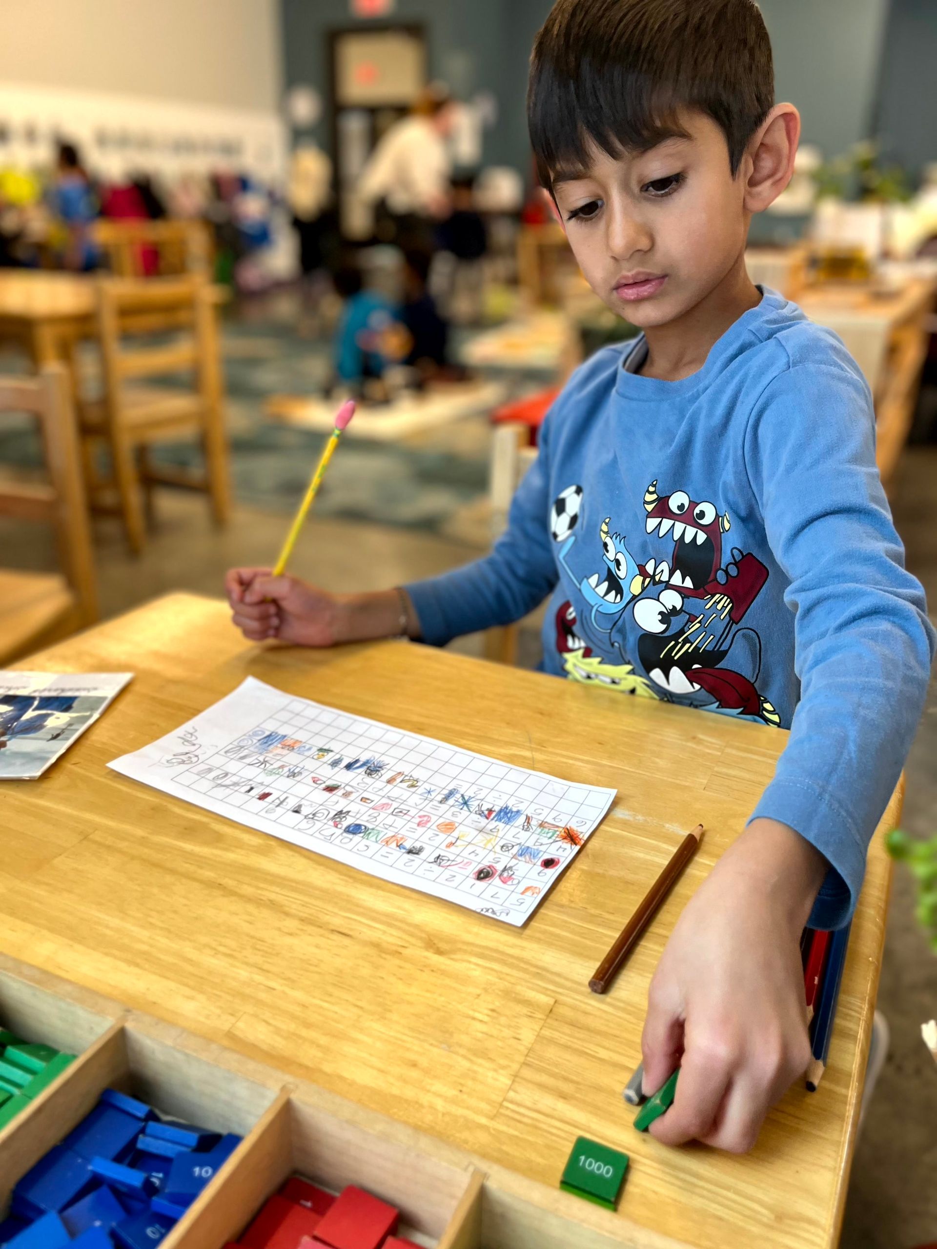 The Stamp Game is a remarkable material designed to help children grasp fundamental math concepts. 