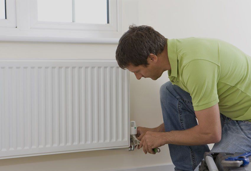 Central heating installation and maintenance