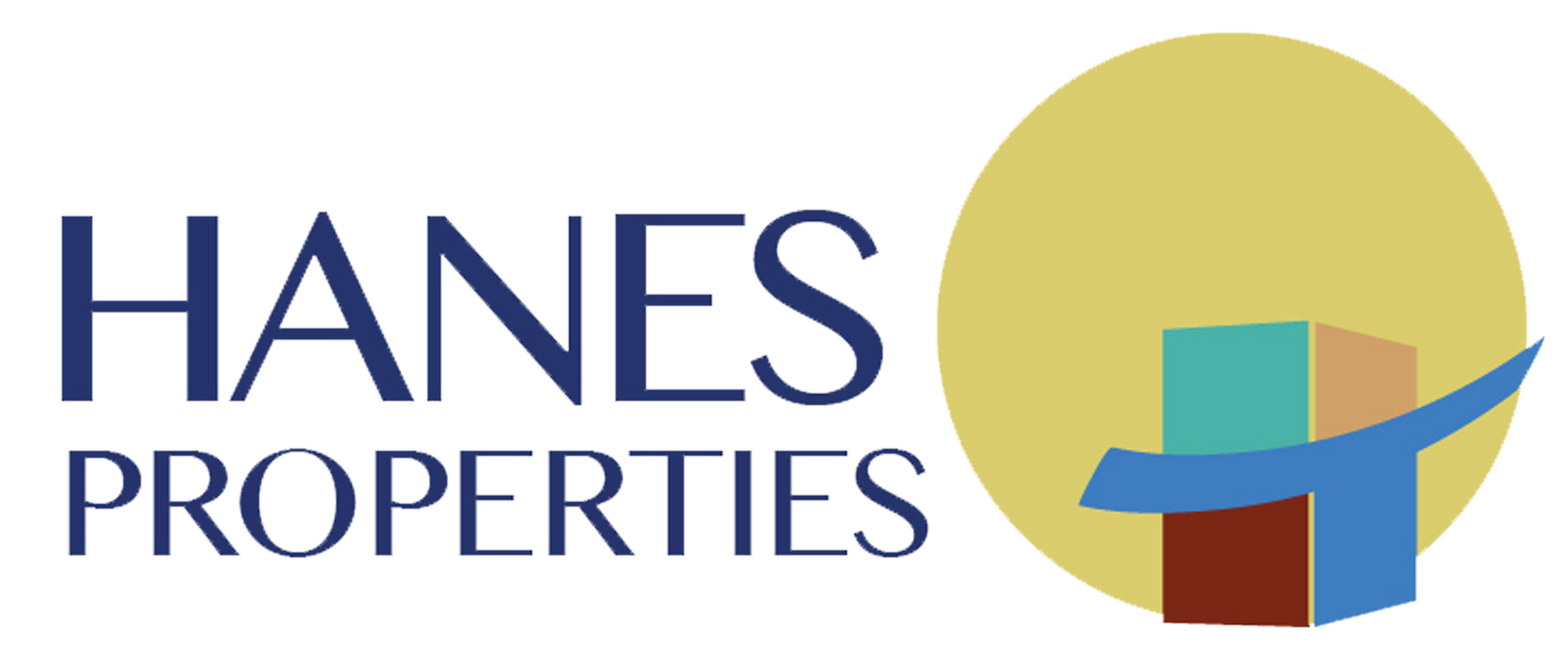 Hanes Properties Logo - header, go to homepage