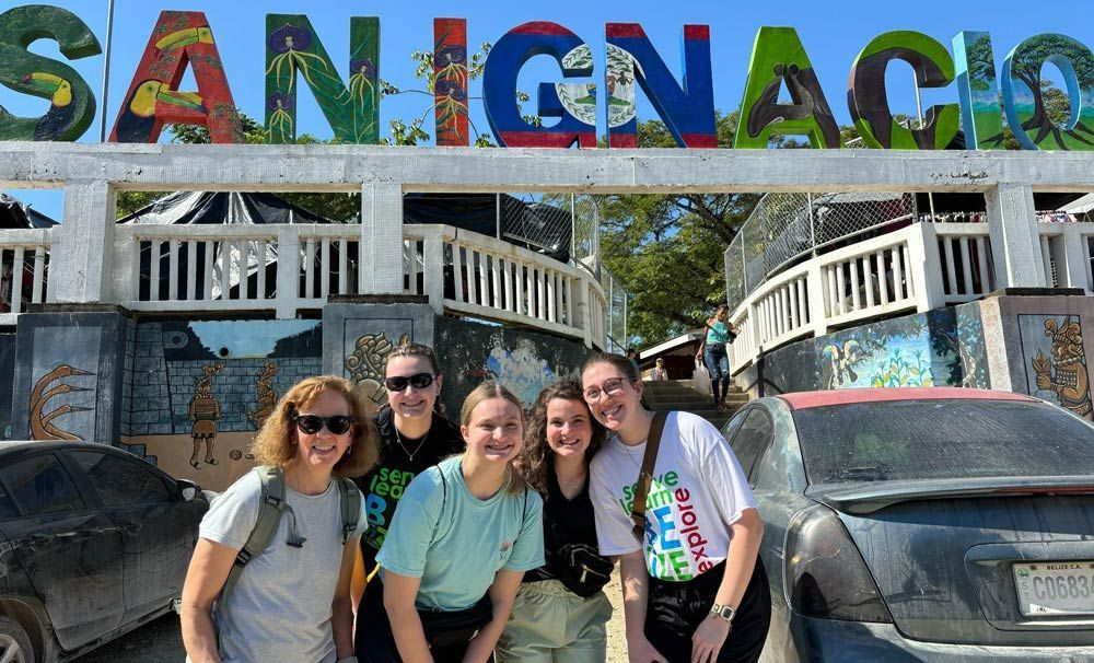 San Ignacio Entrance to Farmers Market