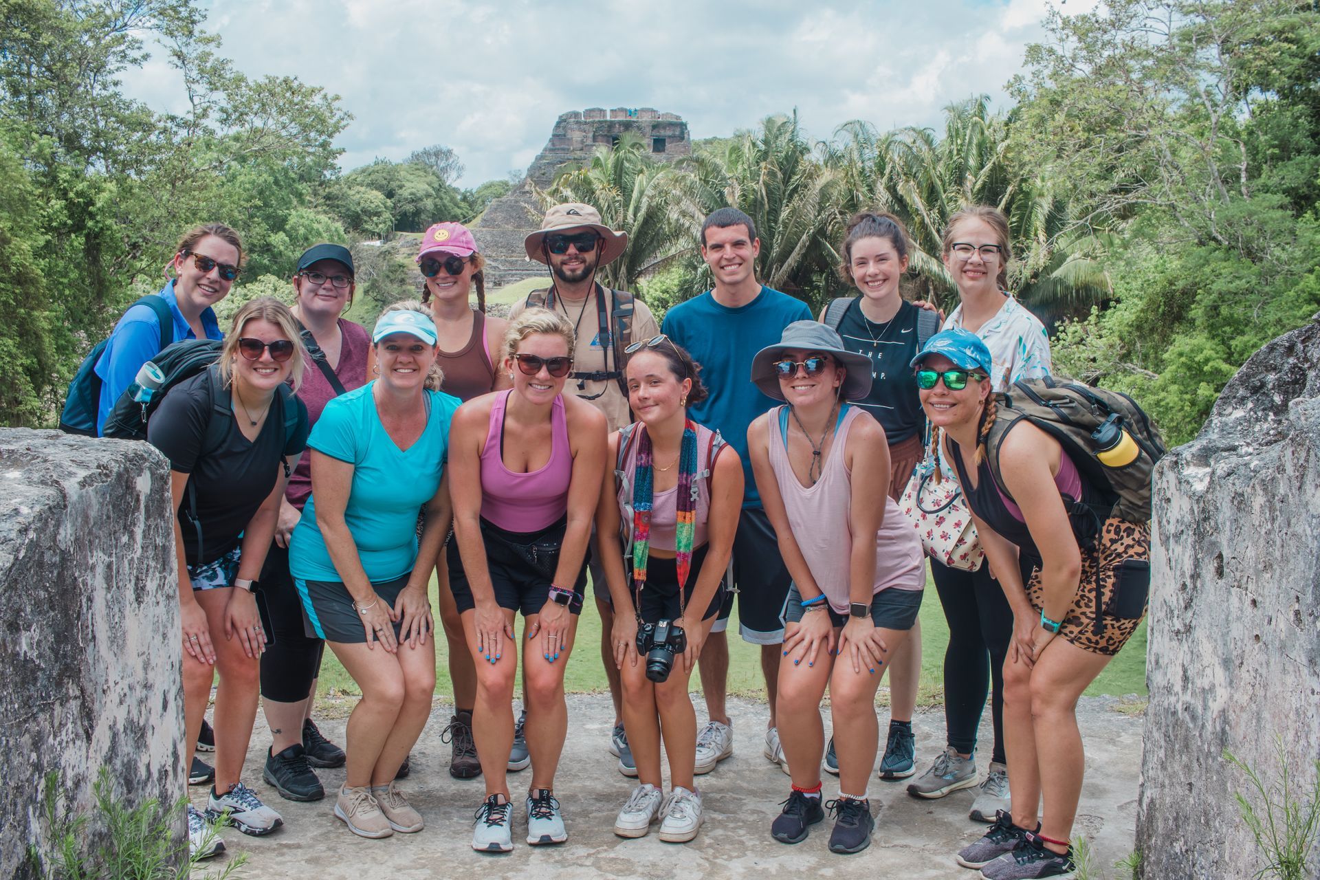 UF Agriculture Cohort at Xunantunich Site in Belize