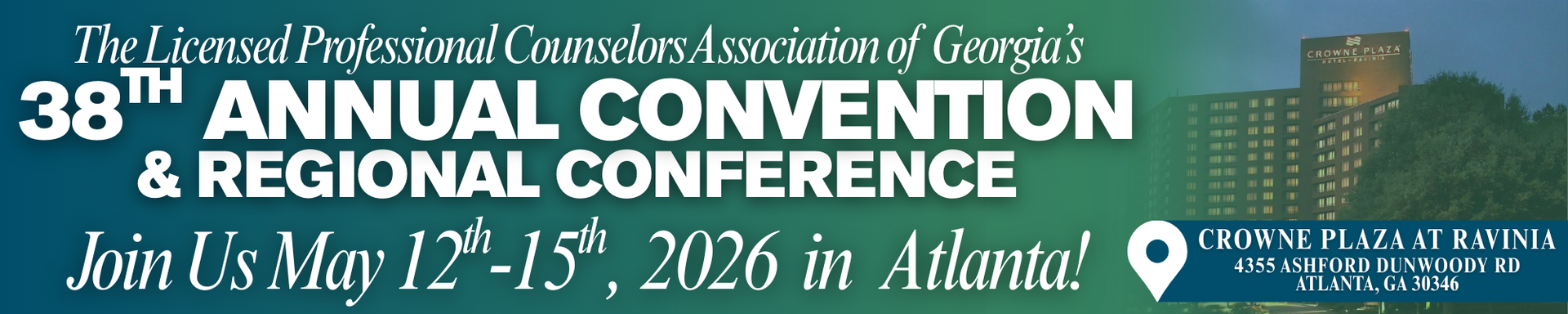 The LPCA Annual Convention in Atlanta on May 12-15