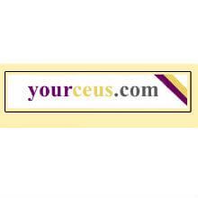 Yourceus.com logo: Text "yourceus.com" in purple within a white rectangle with a yellow border, with purple and gold diagonal accents.