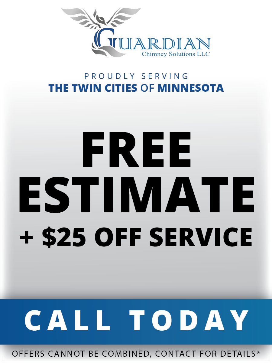 A sign that says free estimate and $ 25 off service