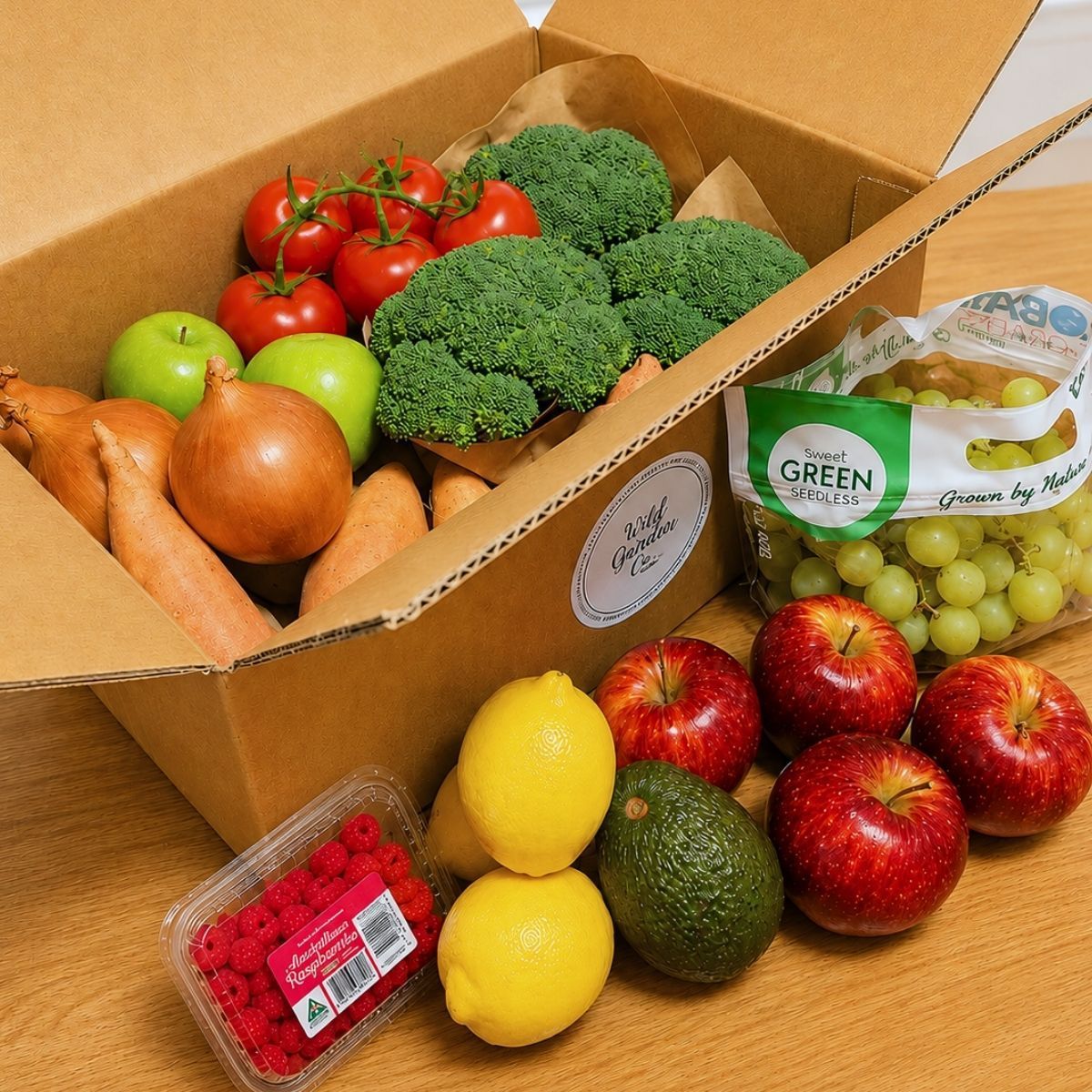 FRUIT & VEGETABLE BOX MEDIUM + FREE DELIVERY