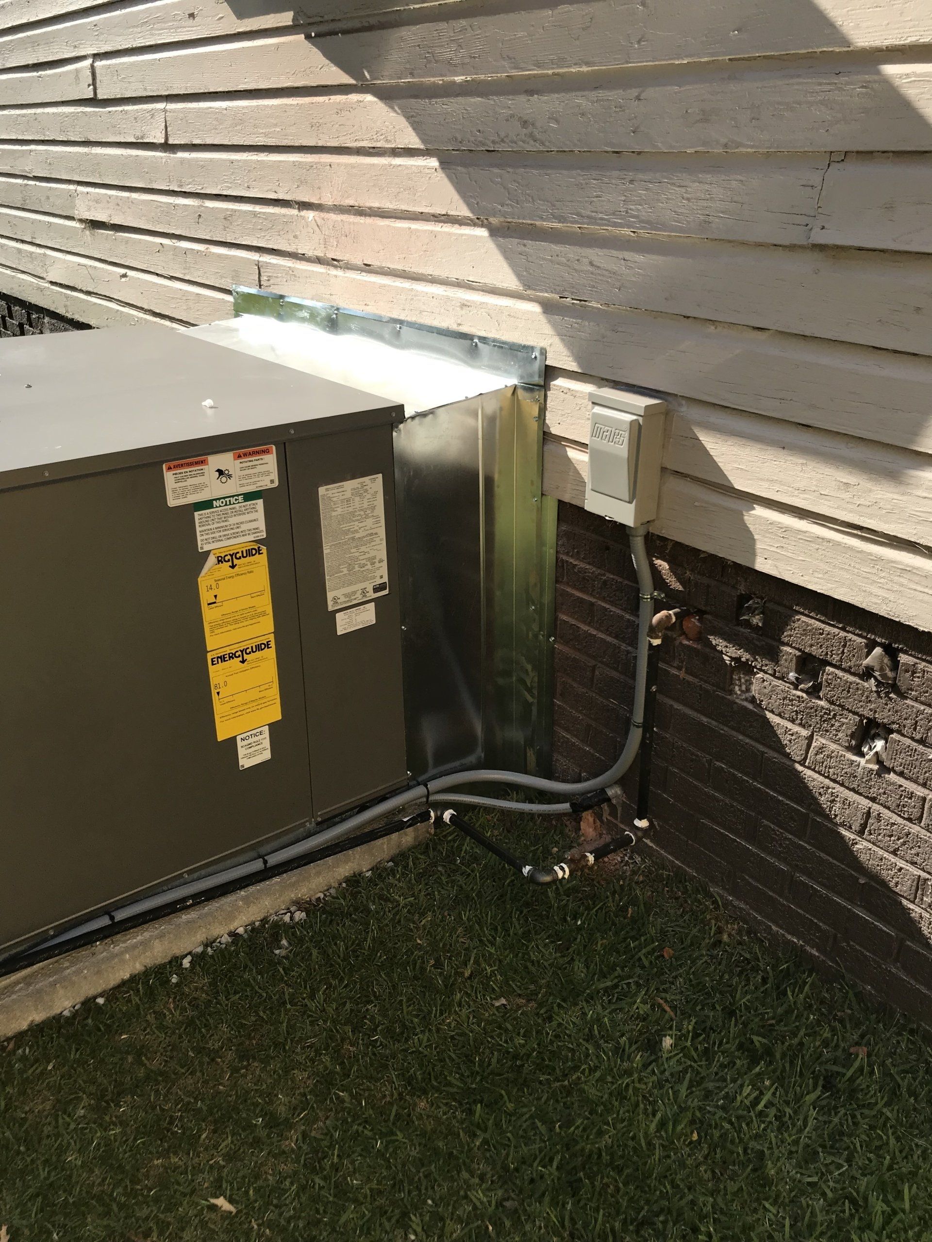 HVAC Projects — Air Conditioner With Digital Thermostat In Decatur,  AL