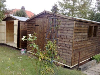 double door shed 1
