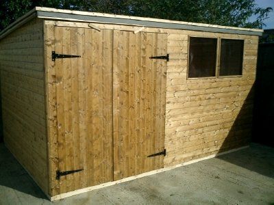 double door shed 10
