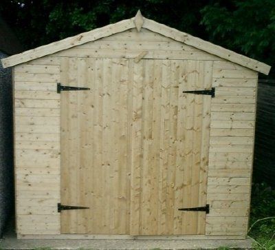 double door shed 11
