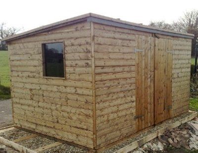 double door shed 13