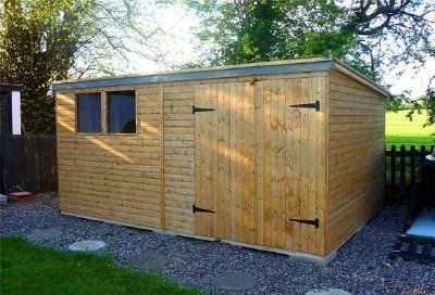 double door shed 15