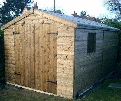 Gapton Hall Sheds - Great Yarmouth, Norfolk - Double Door Sheds