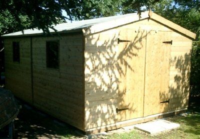 double door shed 18
