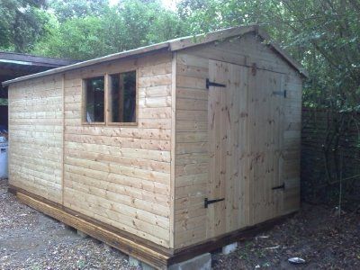 double door shed 19
