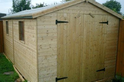 double door shed 20