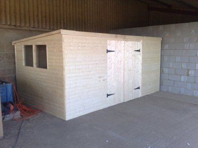 double door shed 22