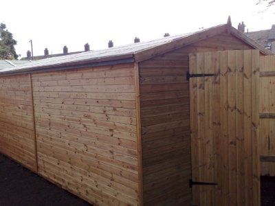 double door shed 23